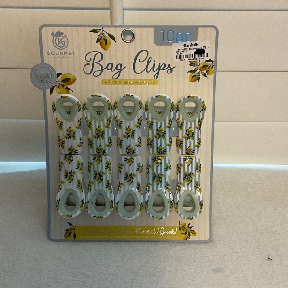 Bag Clips - Lemon Design